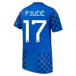 Günstige Kroatien P. Sucic 17 Herrentrikot Auswärts WM 2026 Kurzarm Günstige Kroatien P. Sucic 17 Herrentrikot Auswärts WM 2026 Kurzarm