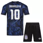 Günstige Argentinien Maradona 10 Kindertrikot Auswärts WM 2026 Kurzarm