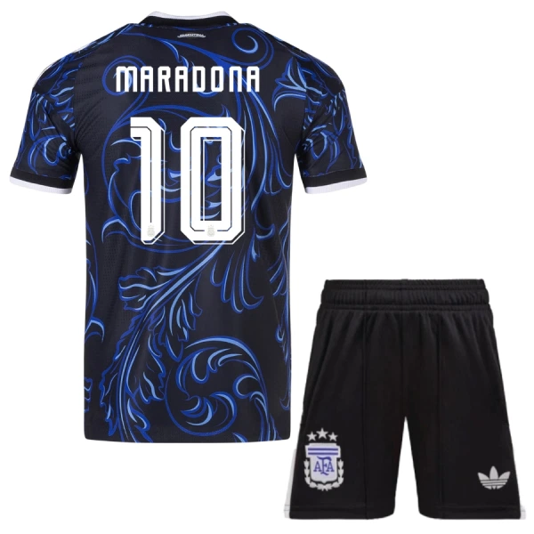 Günstige Argentinien Maradona 10 Kindertrikot Auswärts WM 2026 Kurzarm Günstige Argentinien Maradona 10 Kindertrikot Auswärts WM 2026 Kurzarm