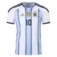 Günstige Argentinien Maradona 10 Kindertrikot Heim WM 2026 Kurzarm