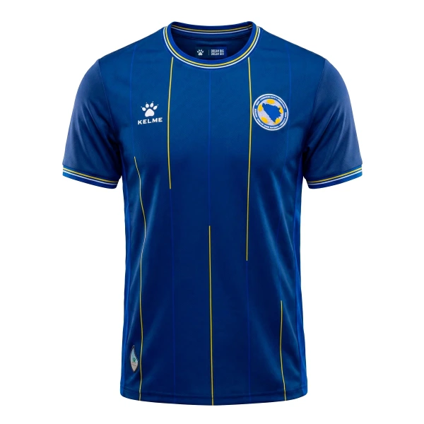 Günstige Bosnien und Herzegowina Herrentrikot Heim WM 2026 Kurzarm