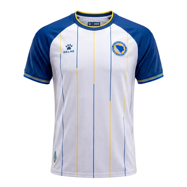 Günstige Bosnien und Herzegowina Kindertrikot Auswärts WM 2026 Kurzarm