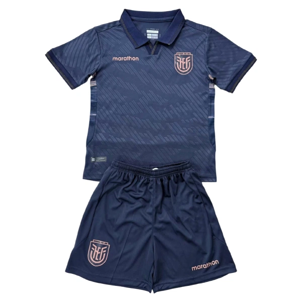 Günstige Ecuador Kindertrikot Auswärts WM 2026 Kurzarm Günstige Ecuador Kindertrikot Auswärts WM 2026 Kurzarm
