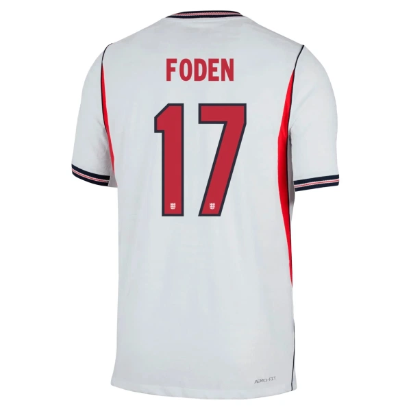 Günstige England Foden 17 Herrentrikot Heim WM 2026 Kurzarm Günstige England Foden 17 Herrentrikot Heim WM 2026 Kurzarm