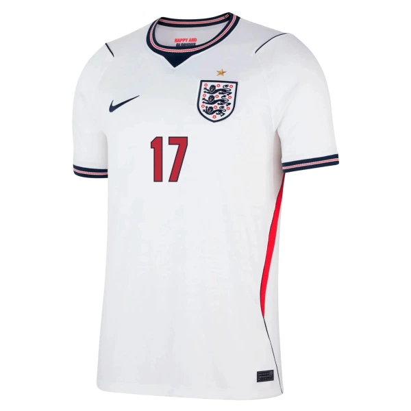 Günstige England Foden 17 Herrentrikot Heim WM 2026 Kurzarm