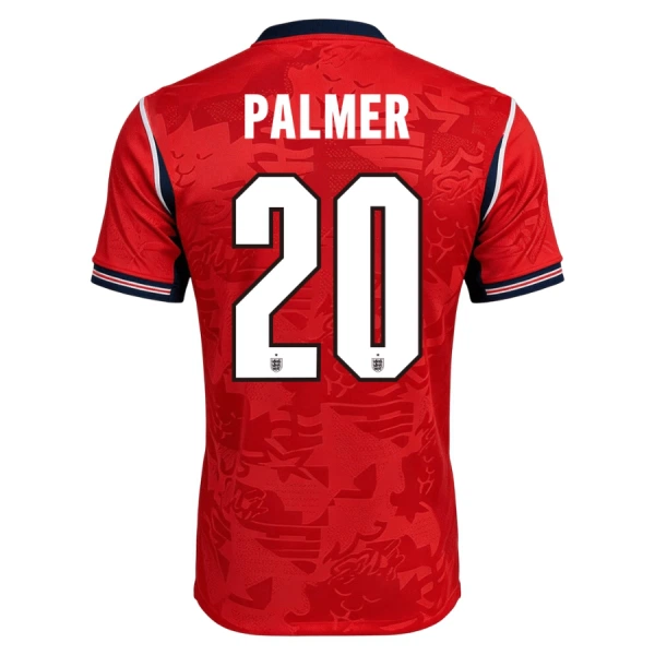 Günstige England Palmer 20 Herrentrikot Auswärts WM 2026 Kurzarm Günstige England Palmer 20 Herrentrikot Auswärts WM 2026 Kurzarm