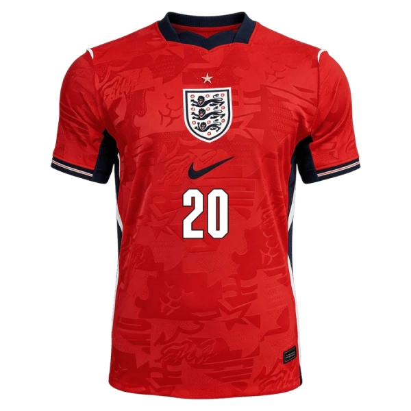Günstige England Palmer 20 Herrentrikot Auswärts WM 2026 Kurzarm