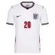 Günstige England Palmer 20 Herrentrikot Heim WM 2026 Kurzarm