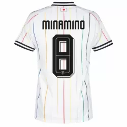 Günstige Japan Minamino 8 Herrentrikot Auswärts WM 2026 Kurzarm Günstige Japan Minamino 8 Herrentrikot Auswärts WM 2026 Kurzarm
