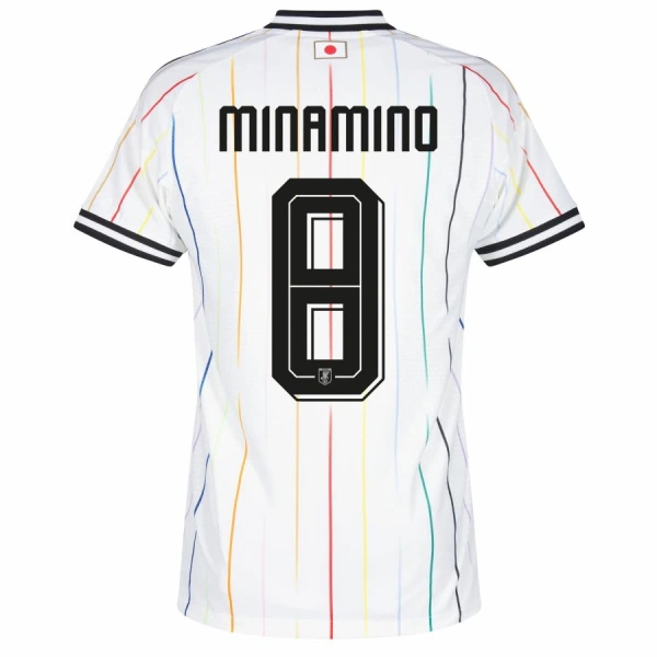 Günstige Japan Minamino 8 Herrentrikot Auswärts WM 2026 Kurzarm