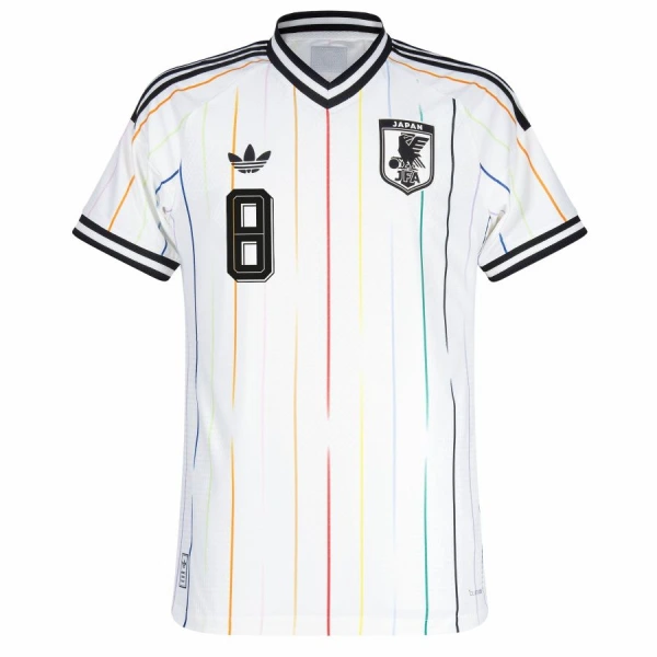 Günstige Japan Minamino 8 Herrentrikot Auswärts WM 2026 Kurzarm