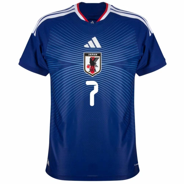 Günstige Japan Mitoma 7 Herrentrikot Heim WM 2026 Kurzarm