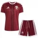 Günstige Katar Kindertrikot Heim WM 2026 Kurzarm Günstige Katar Kindertrikot Heim WM 2026 Kurzarm