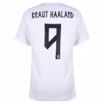 Günstige Norwegen Haaland 9 Herrentrikot Ausweich WM 2026 Kurzarm