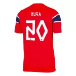 Günstige Norwegen Nusa 7 Herrentrikot Heim WM 2026 Kurzarm