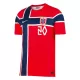 Günstige Norwegen Nusa 7 Herrentrikot Heim WM 2026 Kurzarm