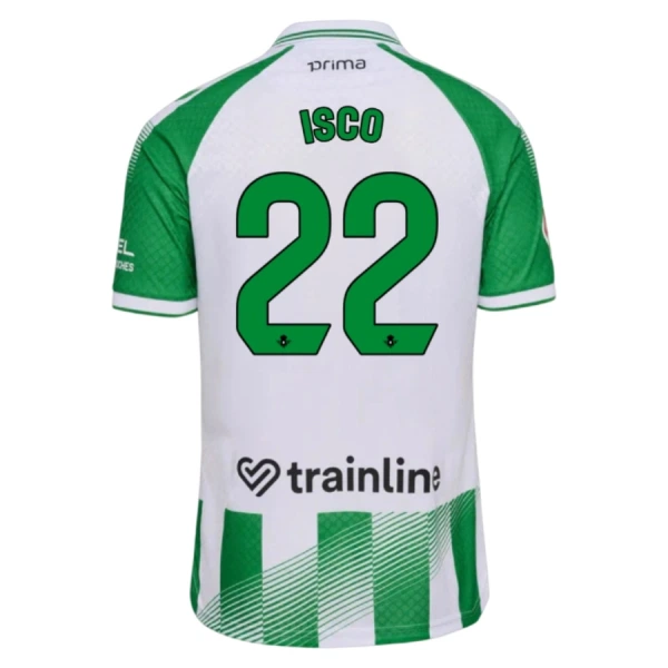 Günstige Real Betis Isco 22 Herrentrikot Heim 2026/27 Kurzarm