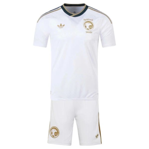 Günstige Saudi-Arabien Kindertrikot Auswärts WM 2026 Kurzarm Günstige Saudi-Arabien Kindertrikot Auswärts WM 2026 Kurzarm