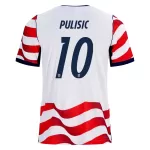 Günstige USA Pulisic 10 Herrentrikot Heim WM 2026 Kurzarm