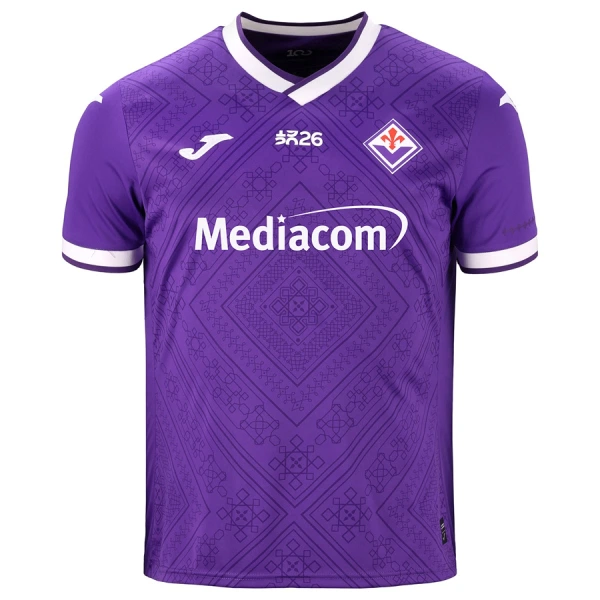 Günstige AC Florenz Herrentrikot Heim 2026/27 Kurzarm Günstige AC Florenz Herrentrikot Heim 2026/27 Kurzarm