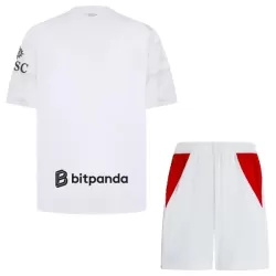 Günstige AC Mailand Kindertrikot Auswärts 2026/27 Kurzarm