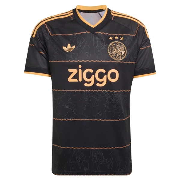 Günstige Ajax Amsterdam Kindertrikot Auswärts 2026/27 Kurzarm