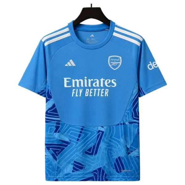 Günstige Arsenal Torwart Herrentrikot 2026/27 Kurzarm Blaue Günstige Arsenal Torwart Herrentrikot 2026/27 Kurzarm Blaue