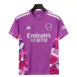 Günstige Arsenal Torwart Herrentrikot 2026/27 Kurzarm Lila