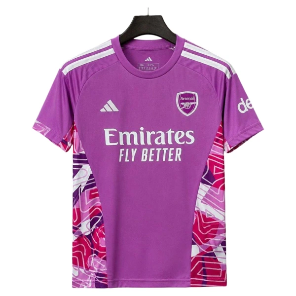 Günstige Arsenal Torwart Herrentrikot 2026/27 Kurzarm Lila Günstige Arsenal Torwart Herrentrikot 2026/27 Kurzarm Lila