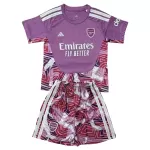 Günstige Arsenal Torwart Kindertrikot 2026/27 Kurzarm Lila