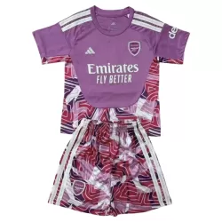 Günstige Arsenal Torwart Kindertrikot 2026/27 Kurzarm Lila Günstige Arsenal Torwart Kindertrikot 2026/27 Kurzarm Lila