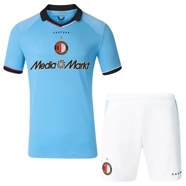 Günstige Feyenoord Kindertrikot Auswärts 2026/27 Kurzarm Günstige Feyenoord Kindertrikot Auswärts 2026/27 Kurzarm
