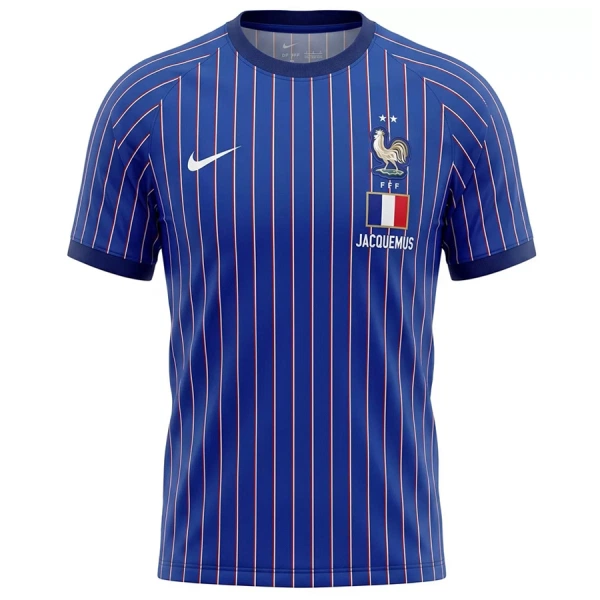 Günstige Frankreich Pre-Match Herrentrikot 2026 Kurzarm Günstige Frankreich Pre-Match Herrentrikot 2026 Kurzarm
