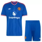 Günstige Manchester United Kindertrikot Auswärts 2026/27 Kurzarm