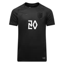 Günstige Norwegen Nusa 20 Kindertrikot Auswärts WM 2026 Kurzarm