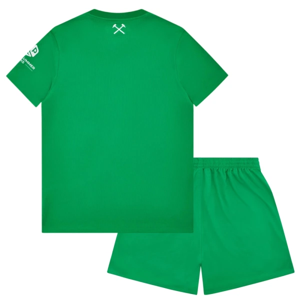 Günstige West Ham United Torwart Kindertrikot Heim 2026/27 Kurzarm