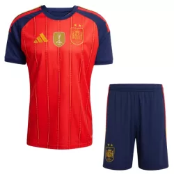 Günstige Spanien 2 Stars Kindertrikot Heim WM 2026 Kurzarm