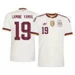 Günstige Spanien 2 Stars Lamine Yamal 19 Herrentrikot Auswärts WM 2026 Kurzarm