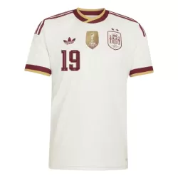 Günstige Spanien 2 Stars Lamine Yamal 19 Herrentrikot Auswärts WM 2026 Kurzarm