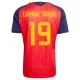 Günstige Spanien 2 Stars Lamine Yamal 19 Herrentrikot Heim WM 2026 Kurzarm