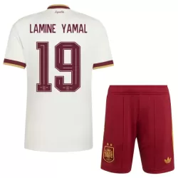 Günstige Spanien 2 Stars Lamine Yamal 19 Kindertrikot Auswärts WM 2026 Kurzarm Günstige Spanien 2 Stars Lamine Yamal 19 Kindertrikot Auswärts WM 2026 Kurzarm