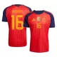 Günstige Spanien 2 Stars Rodrigo 16 Herrentrikot Heim WM 2026 Kurzarm