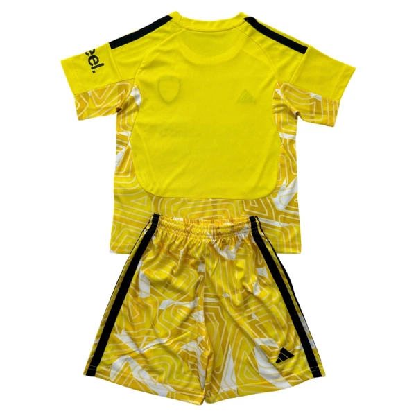 Günstige Arsenal Torwart Kindertrikot 2026/27 Kurzarm Gelbe