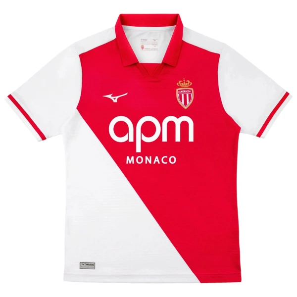 Günstige AS Monaco Herrentrikot Heim 2026/27 Kurzarm Günstige AS Monaco Herrentrikot Heim 2026/27 Kurzarm