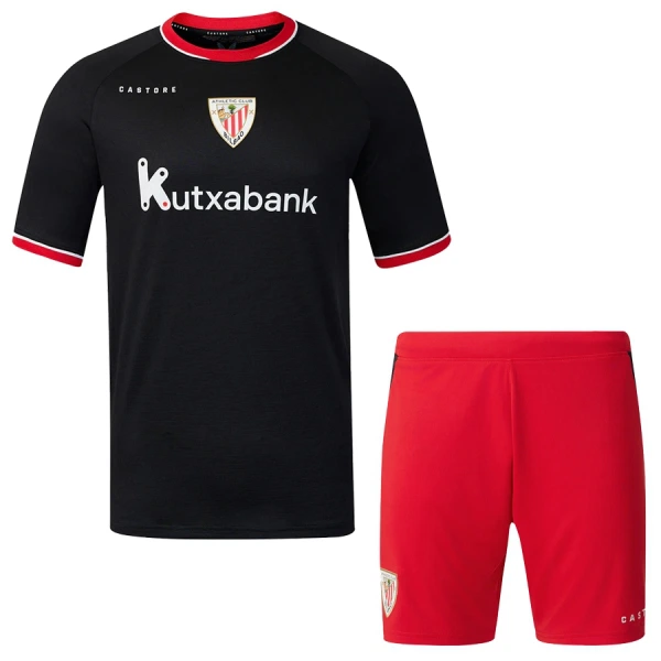 Günstige Athletic Bilbao Kindertrikot Auswärts 2026/27 Kurzarm Günstige Athletic Bilbao Kindertrikot Auswärts 2026/27 Kurzarm