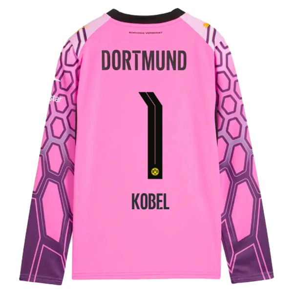 Günstige Borussia Dortmund Kobel 1 Torwart Herrentrikot Auswärts 2026/27 Langarm Rosa Günstige Borussia Dortmund Kobel 1 Torwart Herrentrikot Auswärts 2026/27 Langarm Rosa