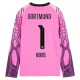 Günstige Borussia Dortmund Kobel 1 Torwart Herrentrikot Auswärts 2026/27 Langarm Rosa Günstige Borussia Dortmund Kobel 1 Torwart Herrentrikot Auswärts 2026/27 Langarm Rosa