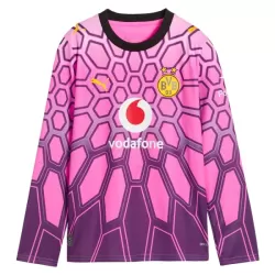 Günstige Borussia Dortmund Kobel 1 Torwart Herrentrikot Auswärts 2026/27 Langarm Rosa