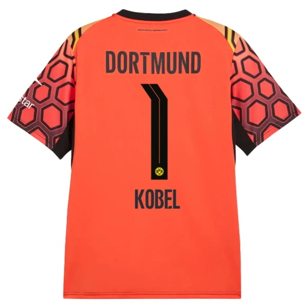 Günstige Borussia Dortmund Kobel 1 Torwart Herrentrikot Heim 2026/27 Kurzarm Orange Günstige Borussia Dortmund Kobel 1 Torwart Herrentrikot Heim 2026/27 Kurzarm Orange