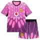 Günstige Borussia Dortmund Torwart Kindertrikot Auswärts 2026/27 Kurzarm Rosa Günstige Borussia Dortmund Torwart Kindertrikot Auswärts 2026/27 Kurzarm Rosa